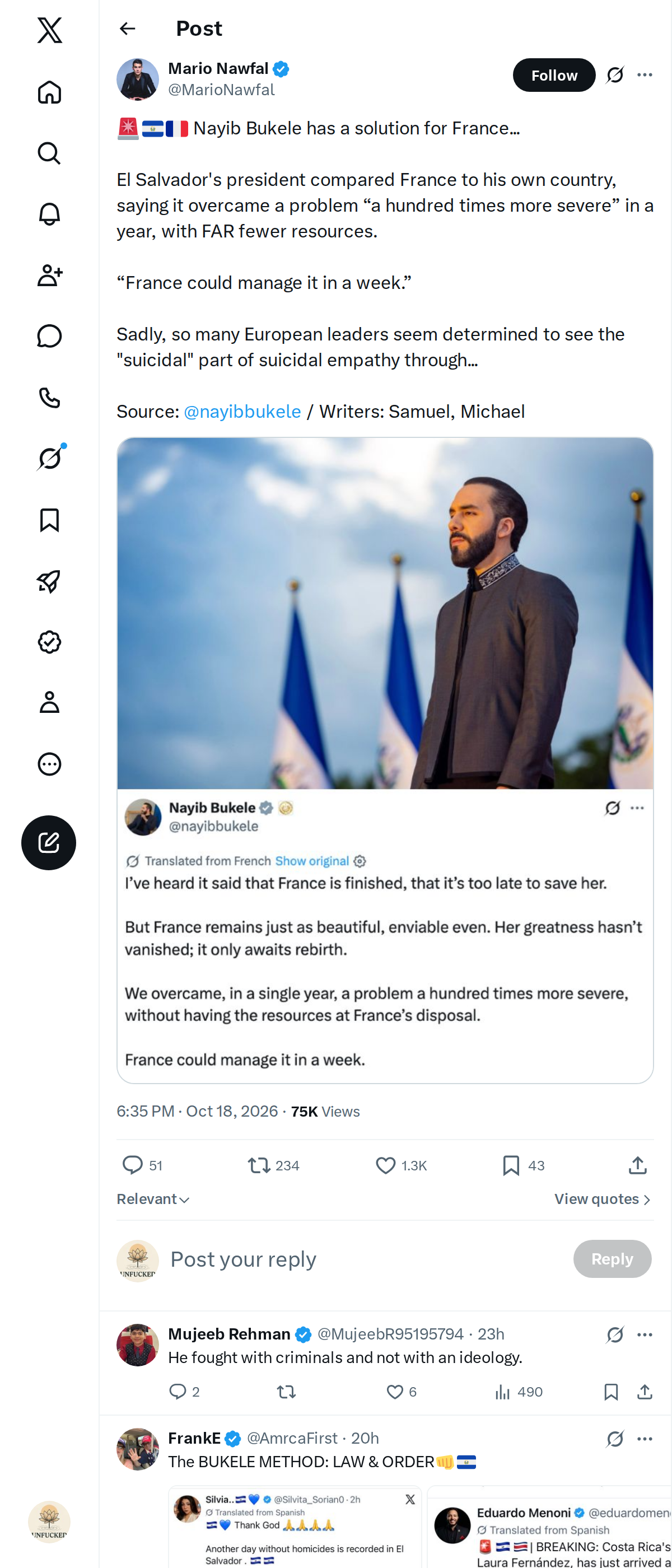Snapshot 2 of @MarioNawfal's post from 2026-10-18
