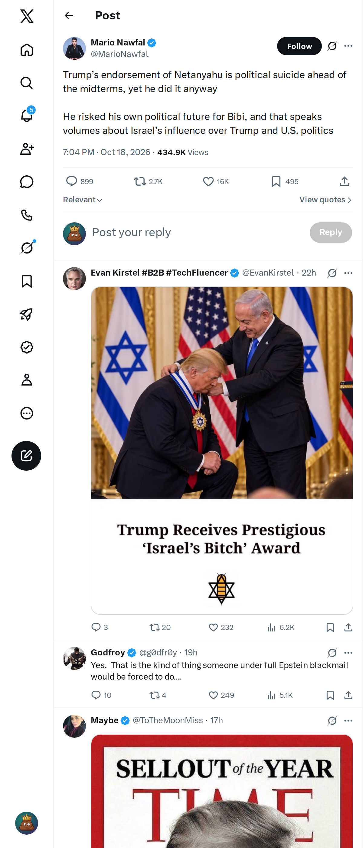 Snapshot 2 of @MarioNawfal's post from 2026-10-18