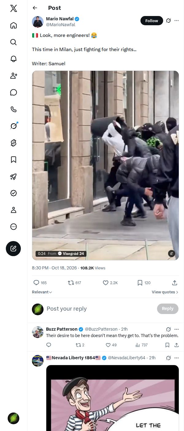 Snapshot 2 of @MarioNawfal's post from 2026-10-18