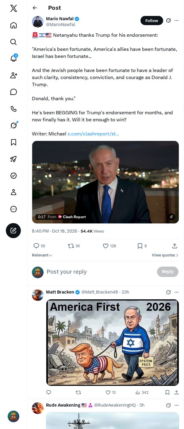 Snapshot 2 of @MarioNawfal's post from 2026-10-18
