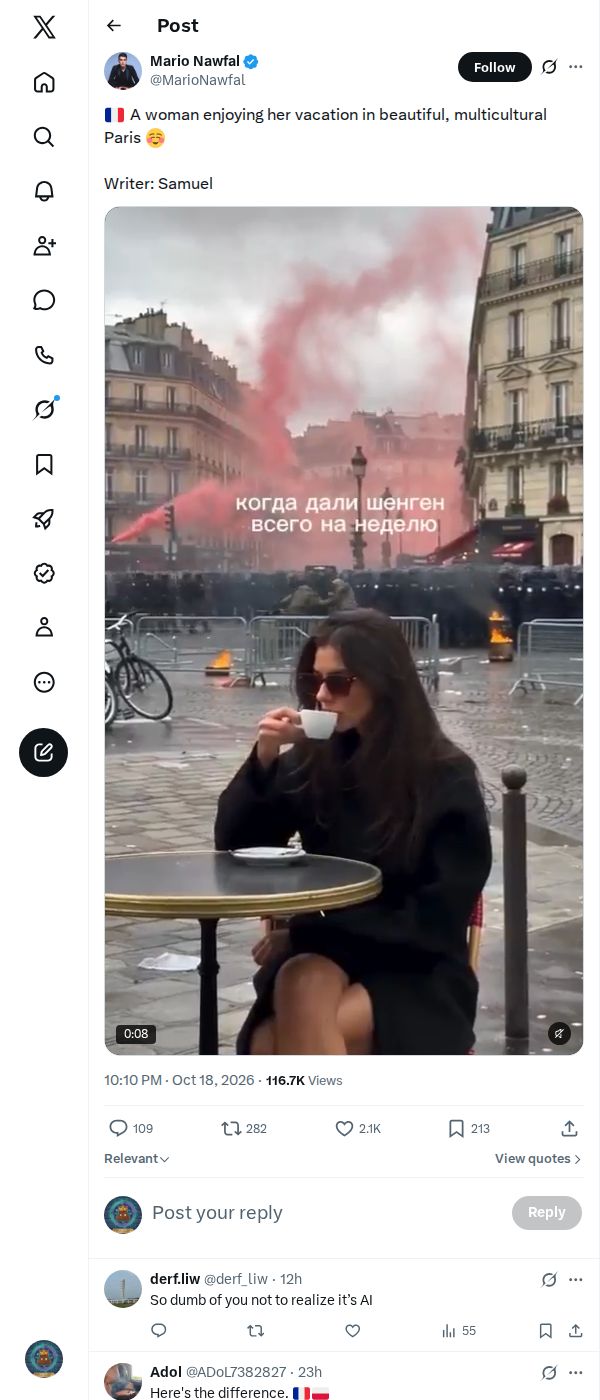 Snapshot 2 of @MarioNawfal's post from 2026-10-18