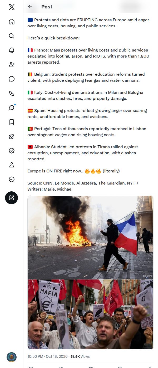 Snapshot 2 of @MarioNawfal's post from 2026-10-18