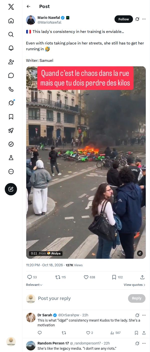 Snapshot 2 of @MarioNawfal's post from 2026-10-18