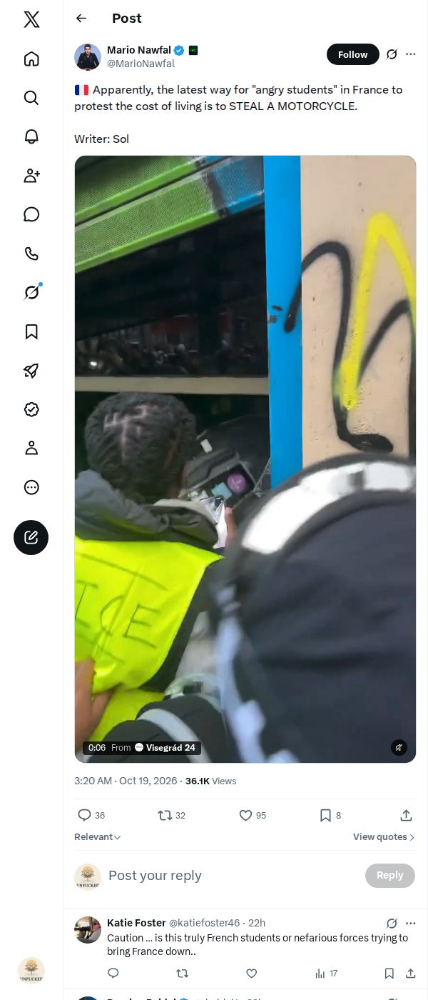 Snapshot 2 of @MarioNawfal's post from 2026-10-19
