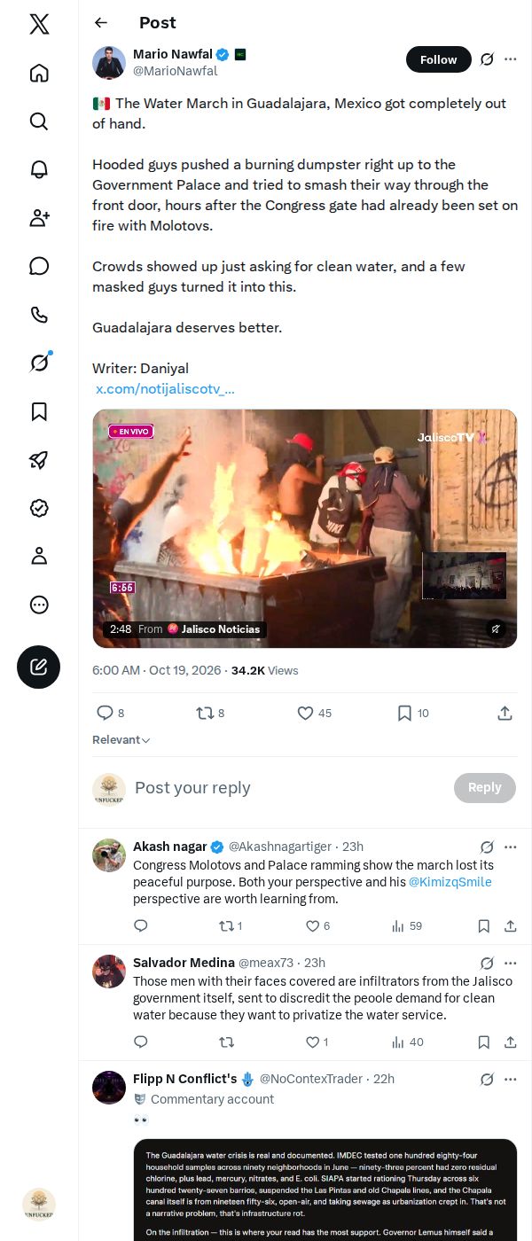 Snapshot 2 of @MarioNawfal's post from 2026-10-19