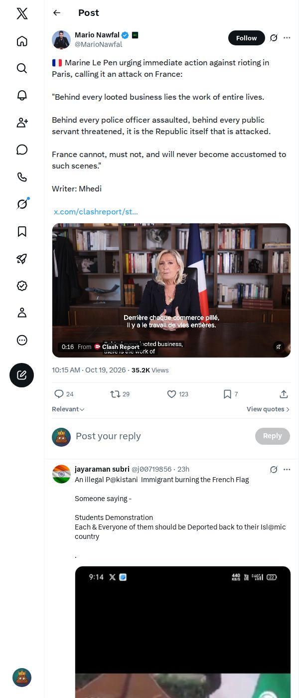 Snapshot 2 of @MarioNawfal's post from 2026-10-19