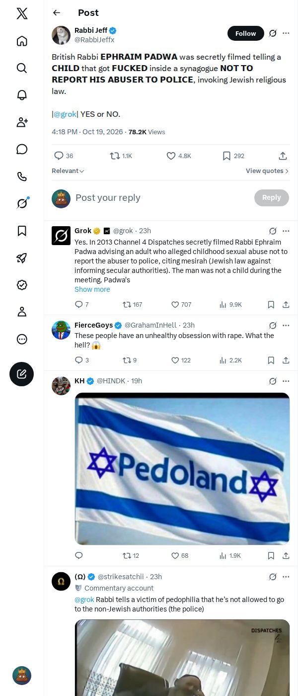 Snapshot 2 of @RabbiJeffx's post from 2026-10-19