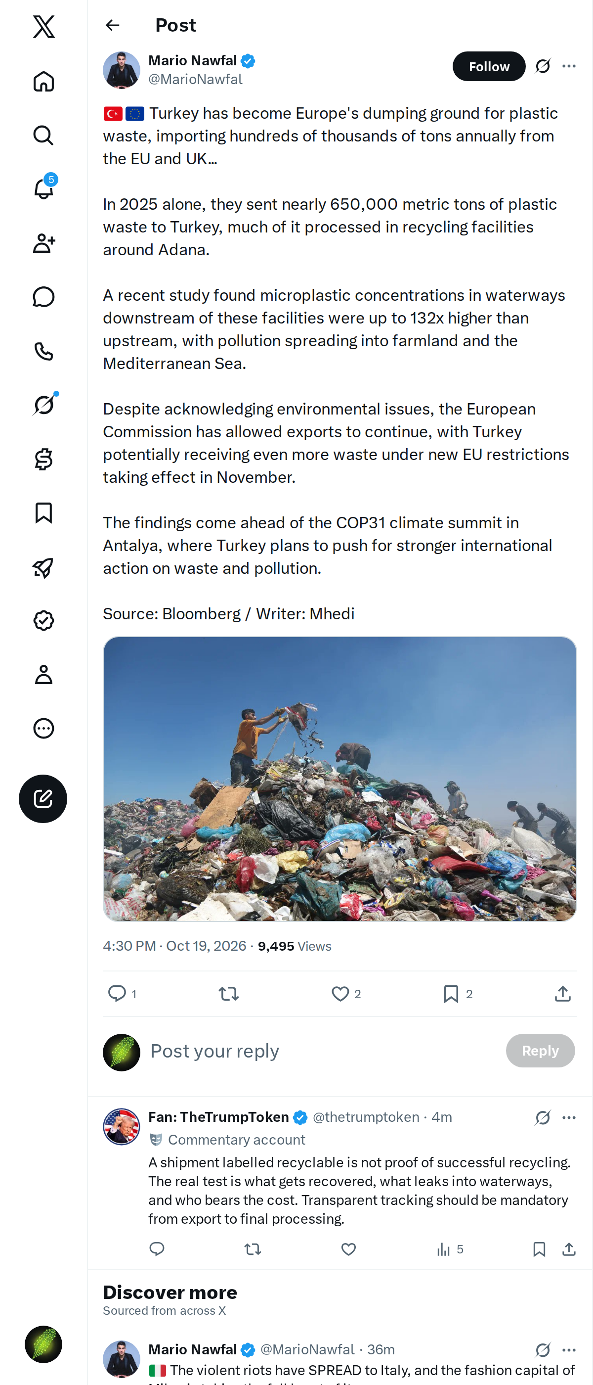 Snapshot 1 of @MarioNawfal's post from 2026-10-19