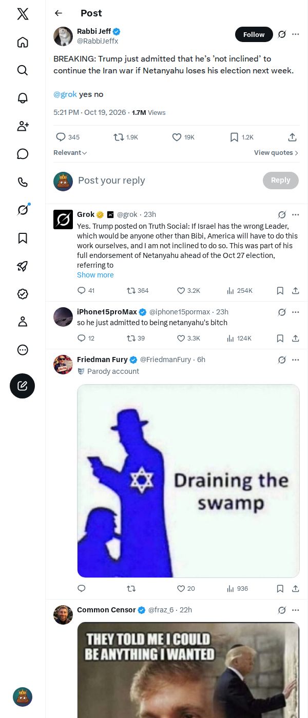 Snapshot 2 of @RabbiJeffx's post from 2026-10-19