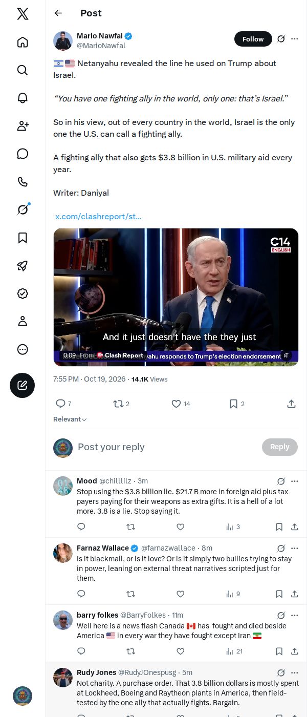 Snapshot 1 of @MarioNawfal's post from 2026-10-19