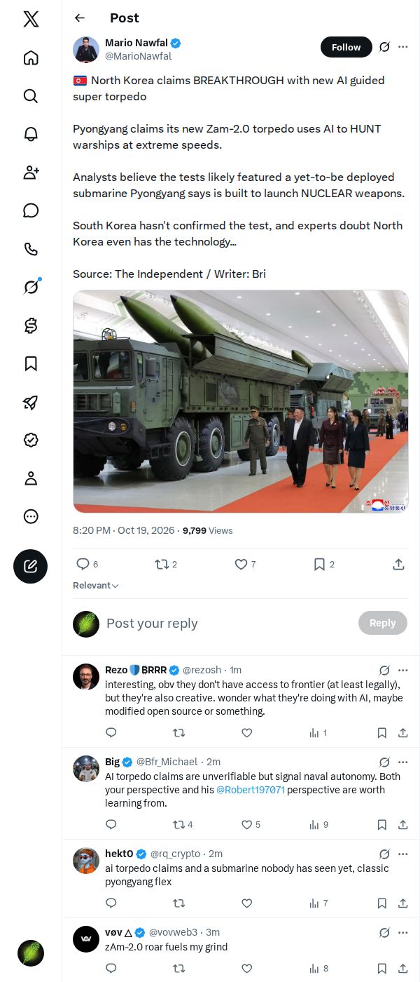 Snapshot 1 of @MarioNawfal's post from 2026-10-19
