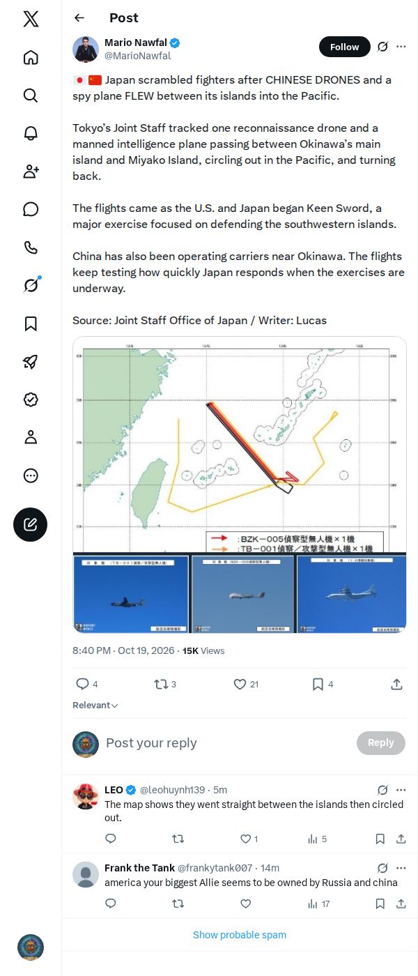 Snapshot 1 of @MarioNawfal's post from 2026-10-19