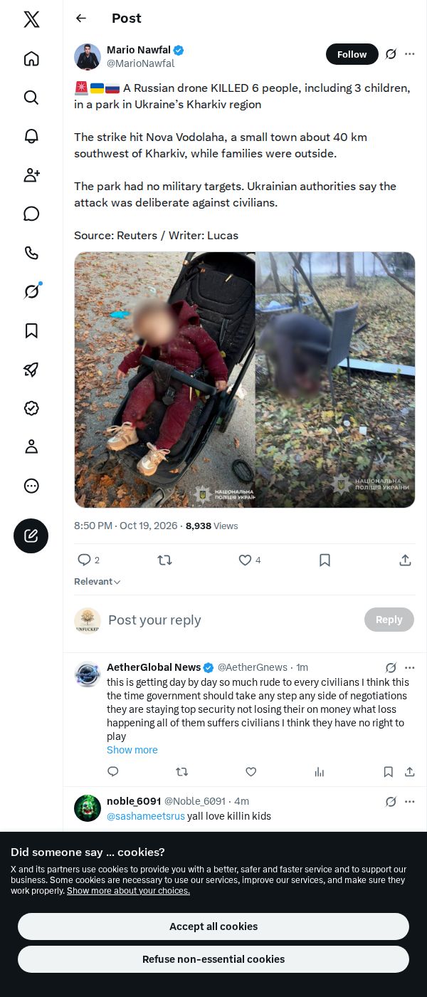 Snapshot 1 of @MarioNawfal's post from 2026-10-19