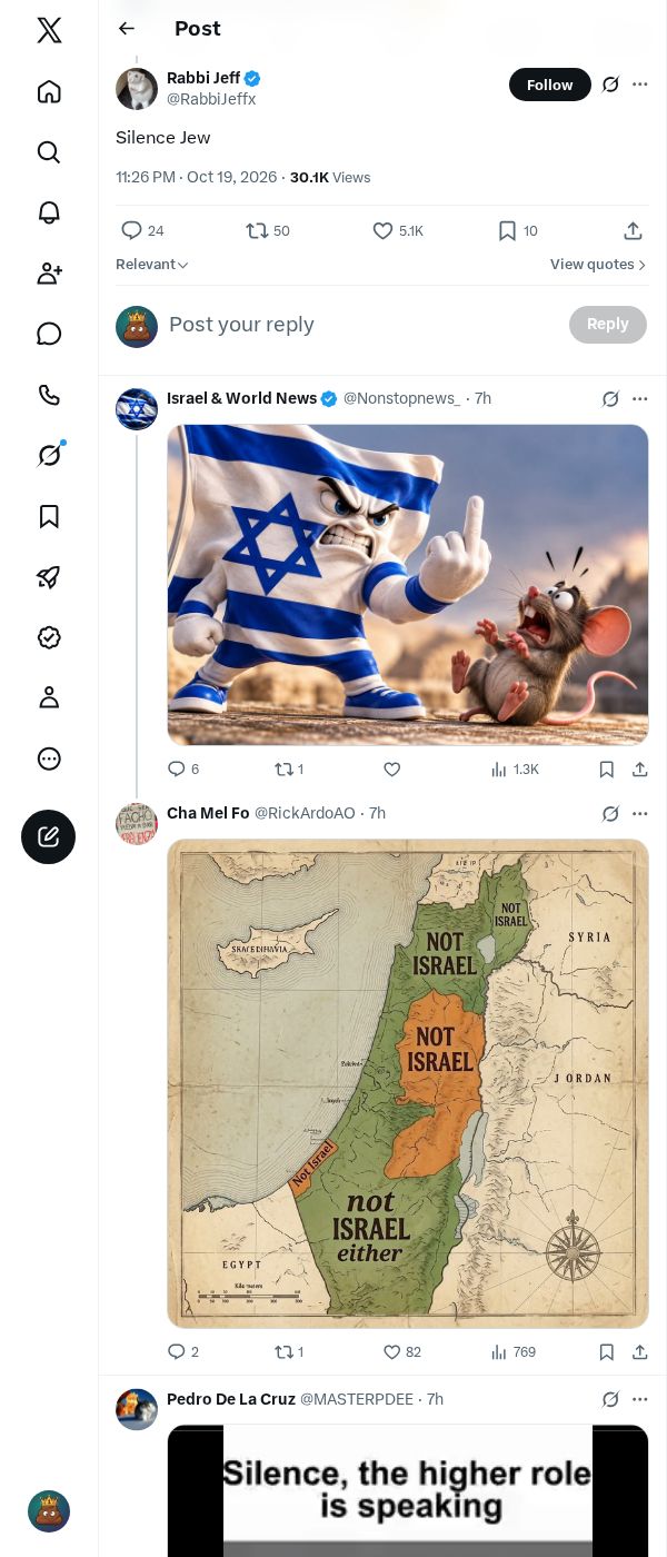 Snapshot 1 of @RabbiJeffx's post from 2026-10-19