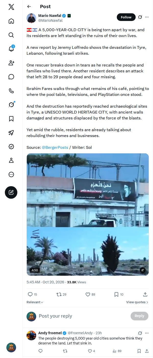 Snapshot 2 of @MarioNawfal's post from 2026-10-20