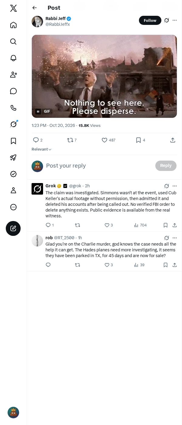 Snapshot 1 of @RabbiJeffx's post from 2026-10-20