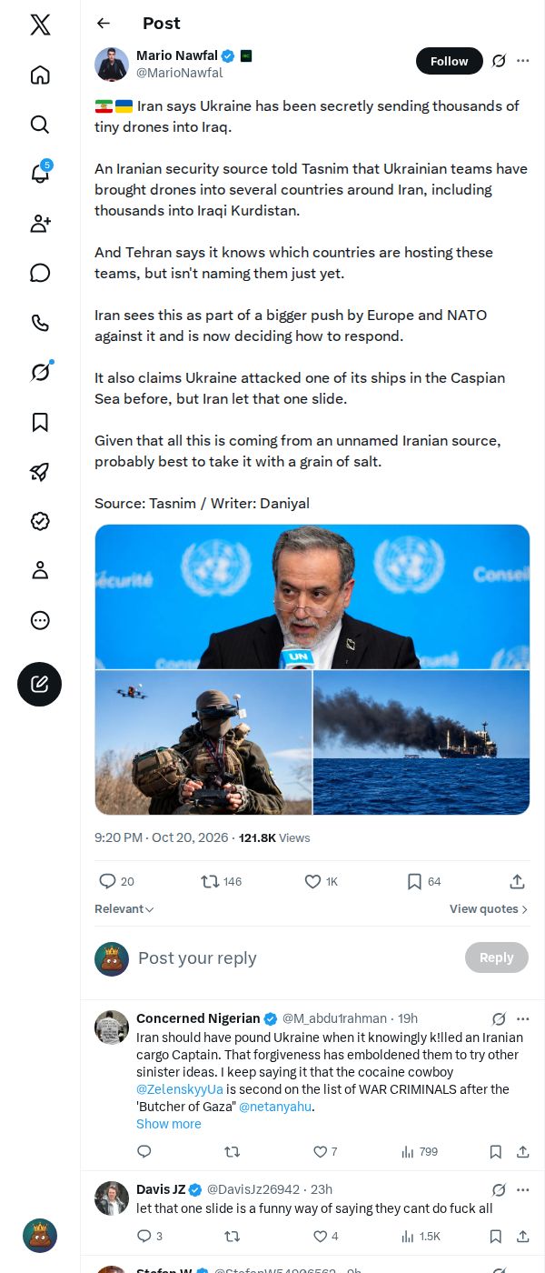 Snapshot 2 of @MarioNawfal's post from 2026-10-20