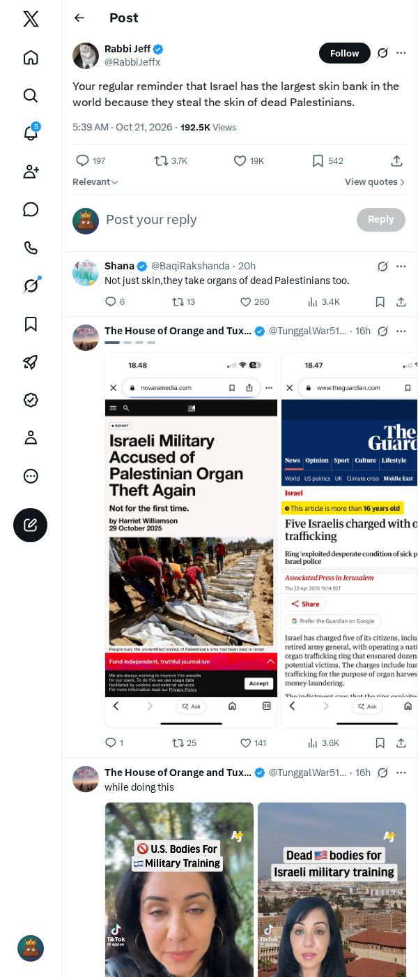 Snapshot 2 of @RabbiJeffx's post from 2026-10-21