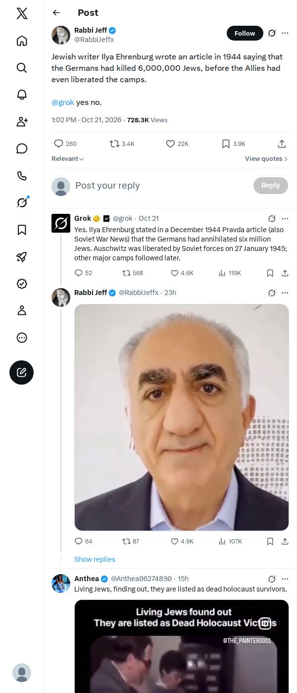 Snapshot 2 of @RabbiJeffx's post from 2026-10-21