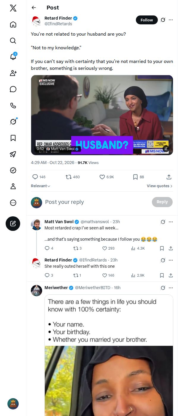 Snapshot 2 of @IfindRetards's post from 2026-10-22
