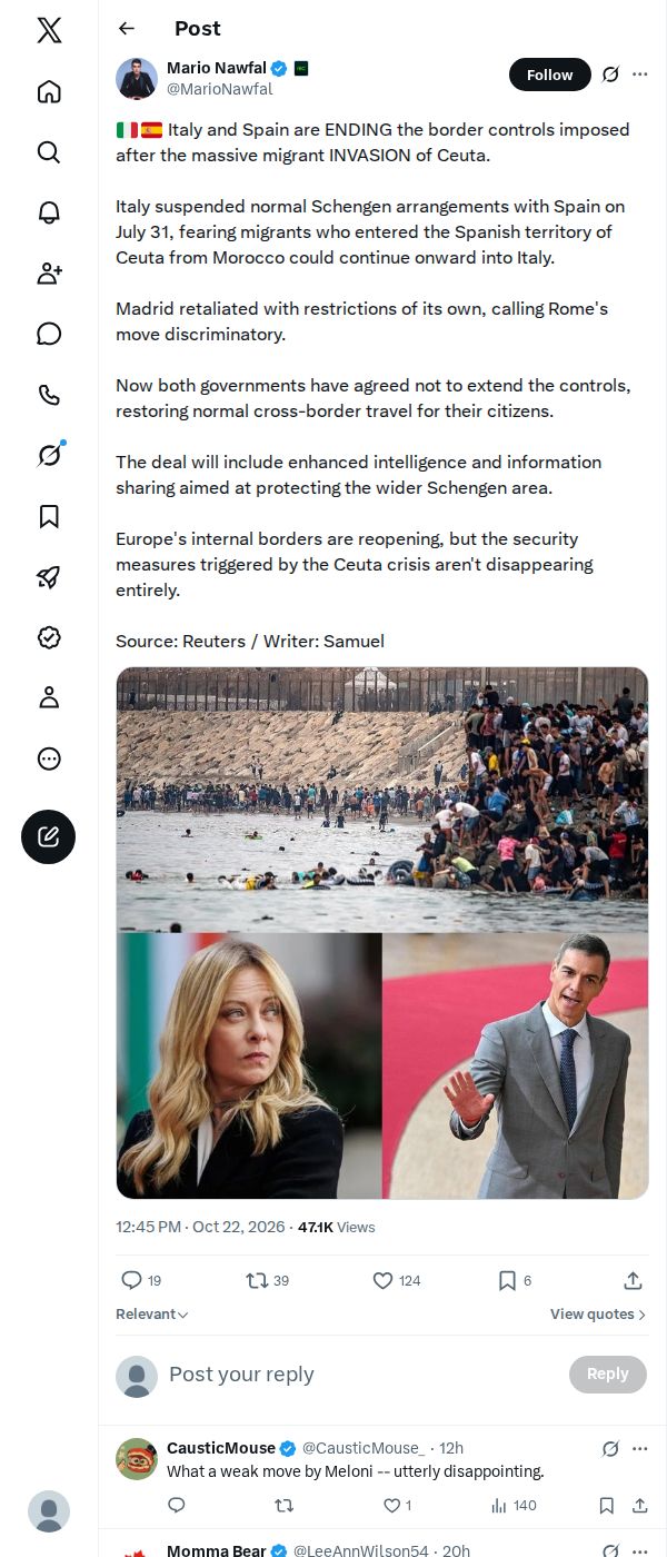 Snapshot 2 of @MarioNawfal's post from 2026-10-22