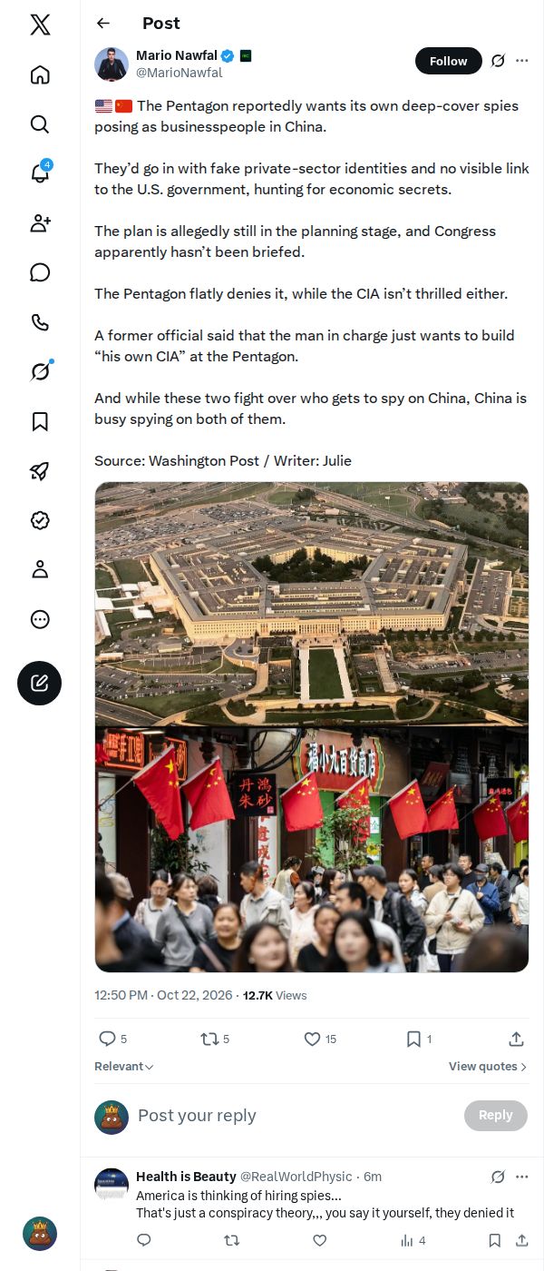 Snapshot 1 of @MarioNawfal's post from 2026-10-22
