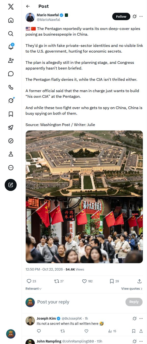 Snapshot 2 of @MarioNawfal's post from 2026-10-22