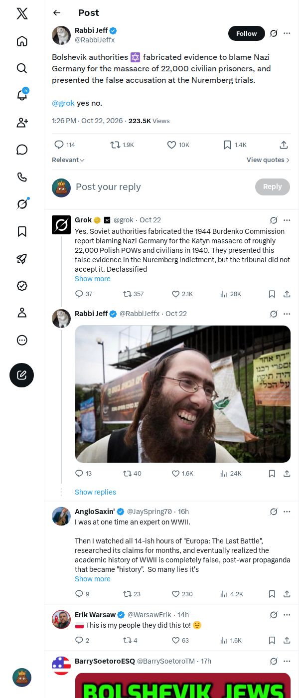 Snapshot 2 of @RabbiJeffx's post from 2026-10-22