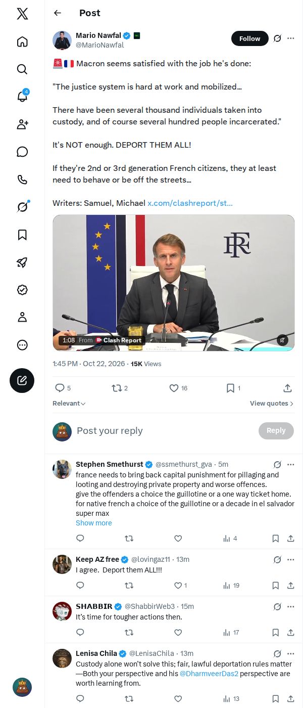 Snapshot 1 of @MarioNawfal's post from 2026-10-22