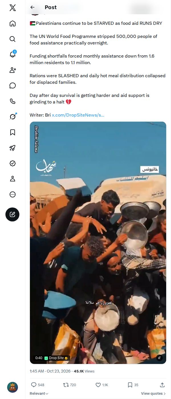 Snapshot 2 of @MarioNawfal's post from 2026-10-22