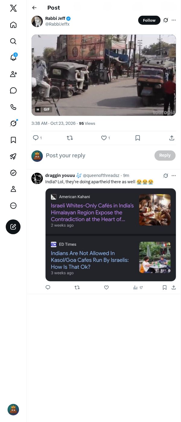 Snapshot 1 of @RabbiJeffx's post from 2026-10-23