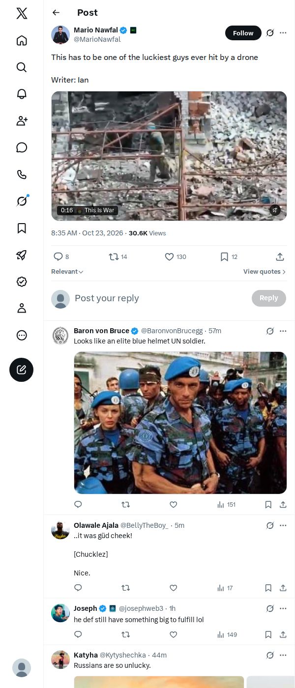 Snapshot 1 of @MarioNawfal's post from 2026-10-23