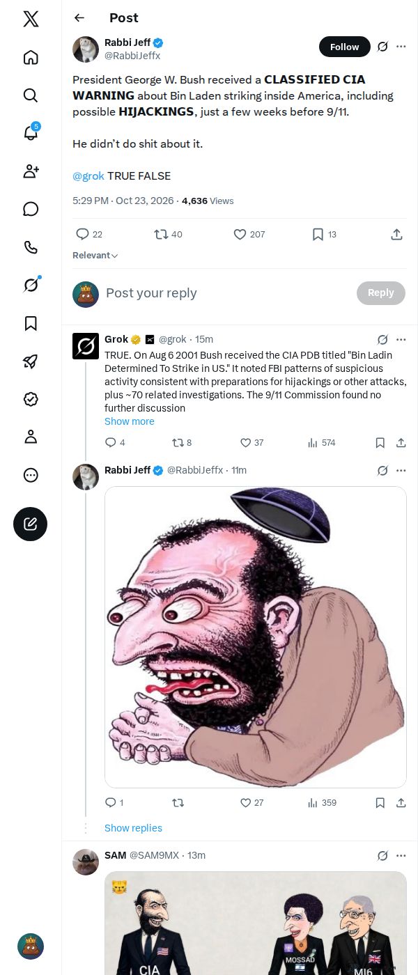 Snapshot 1 of @RabbiJeffx's post from 2026-10-23