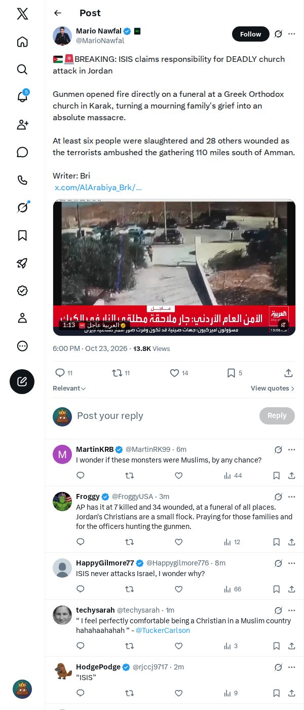 Snapshot 1 of @MarioNawfal's post from 2026-10-23