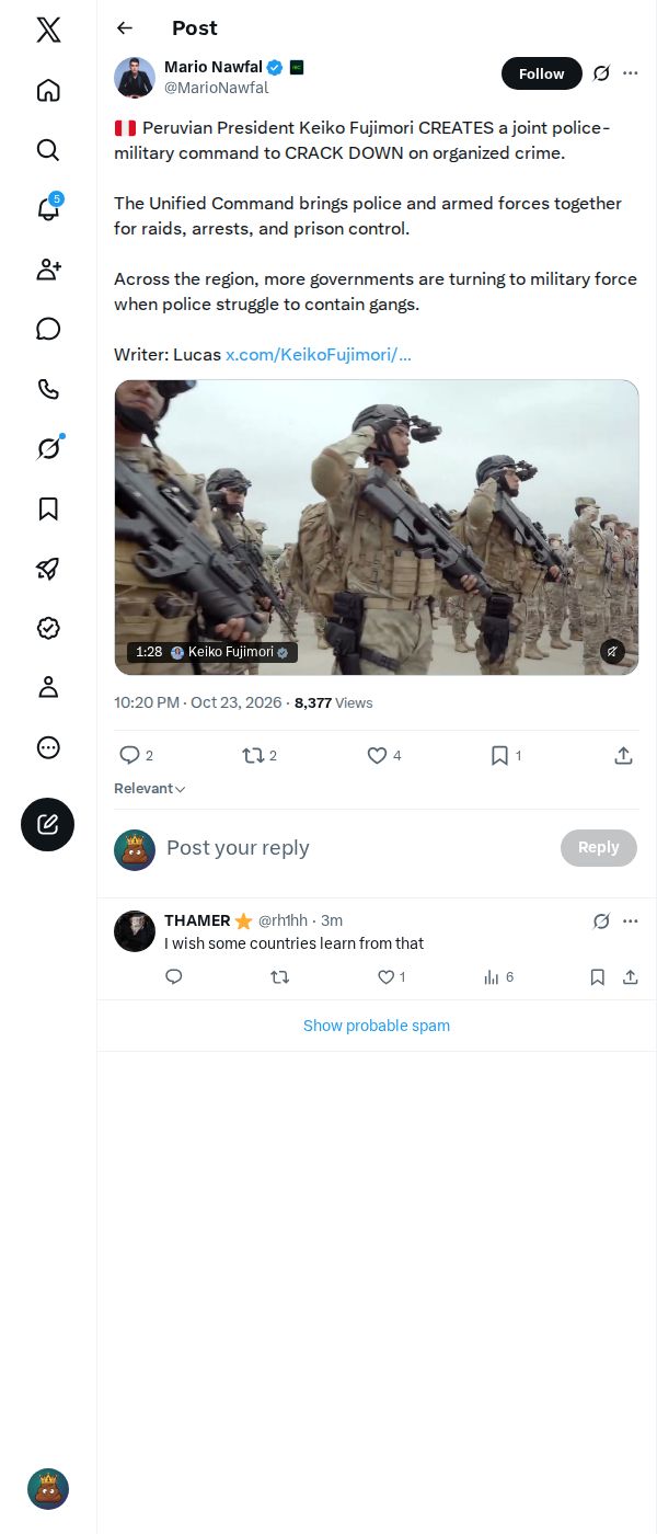 Snapshot 1 of @MarioNawfal's post from 2026-10-23