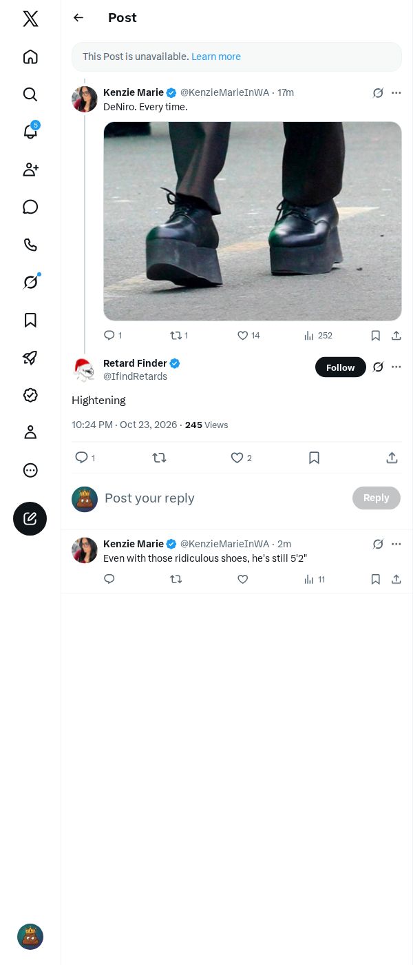Snapshot 1 of @IfindRetards's post from 2026-10-23