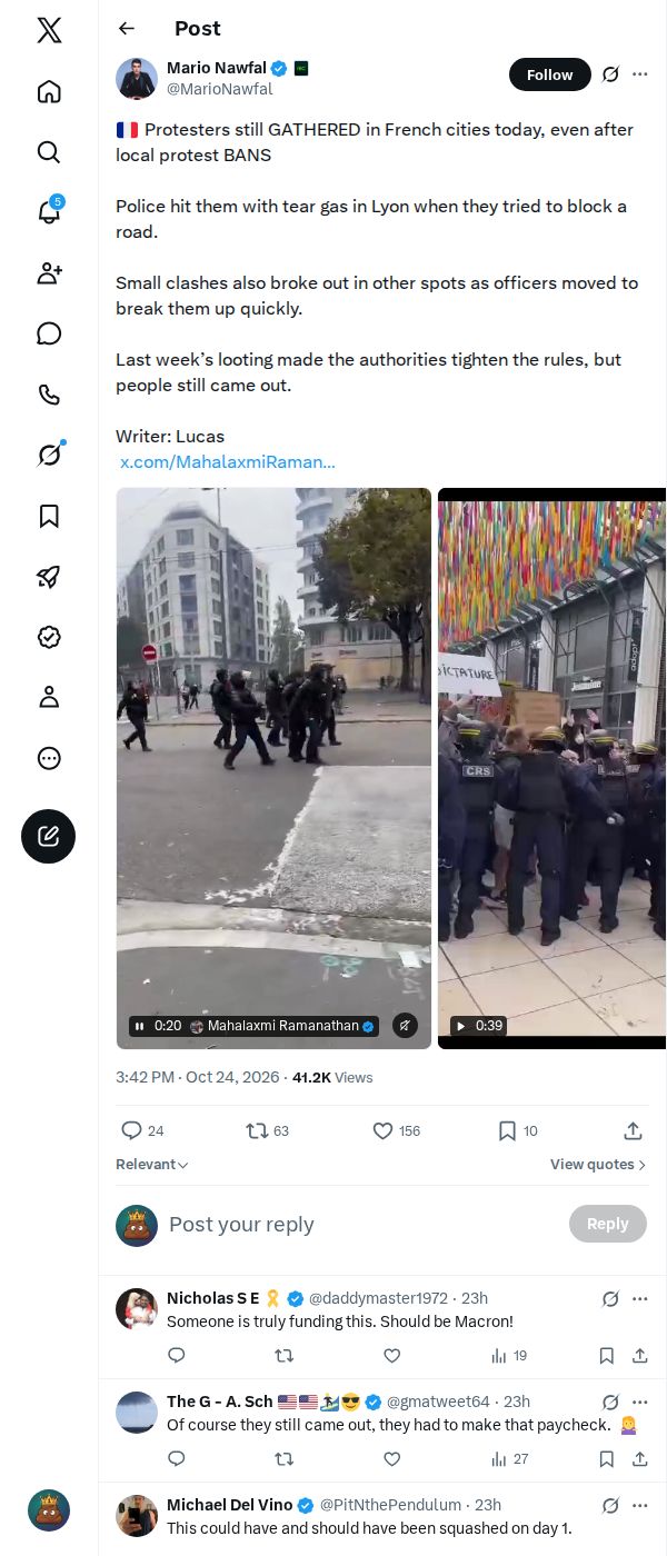 Snapshot 2 of @MarioNawfal's post from 2026-10-24
