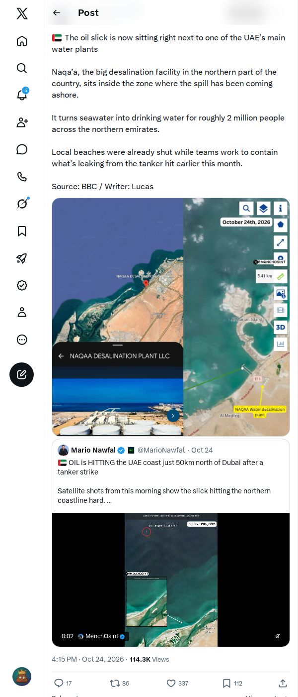 Snapshot 2 of @MarioNawfal's post from 2026-10-24