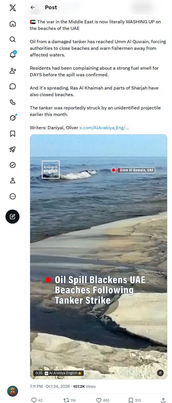 Snapshot 2 of @MarioNawfal's post from 2026-10-24