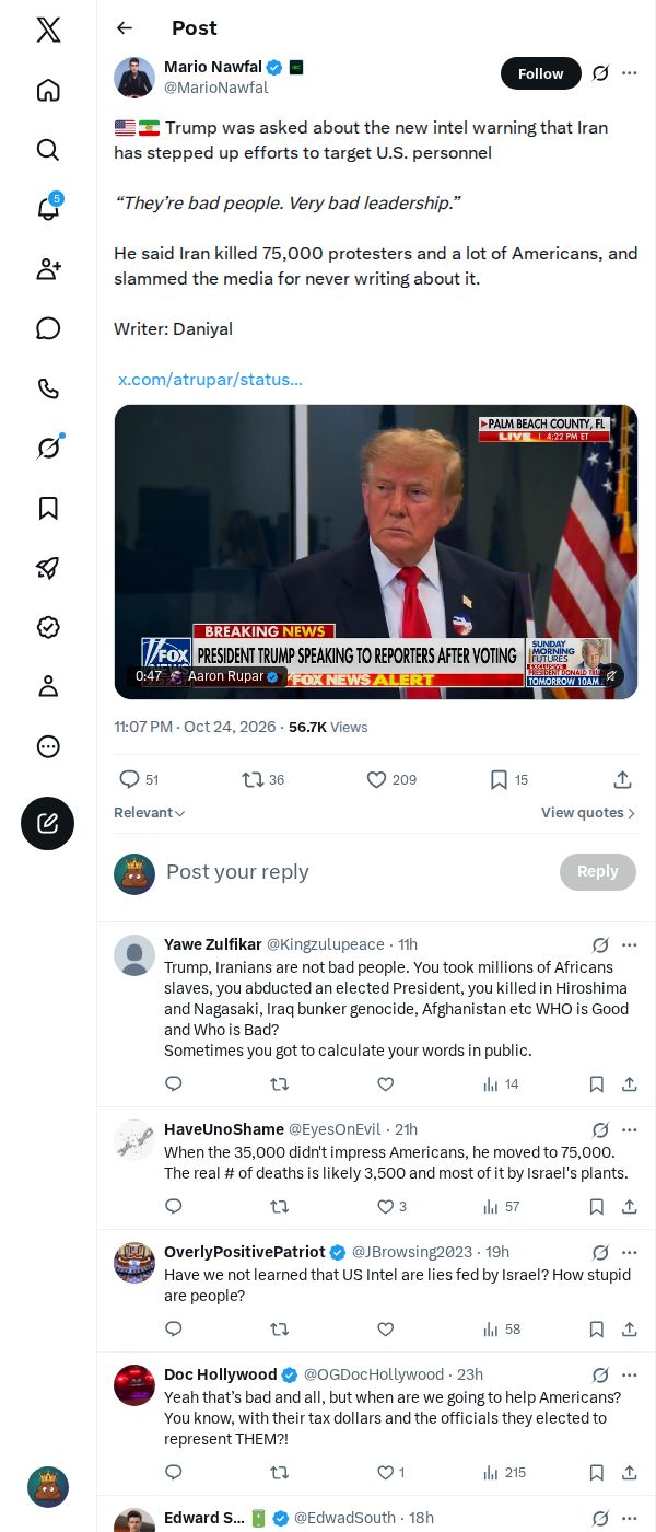 Snapshot 2 of @MarioNawfal's post from 2026-10-24