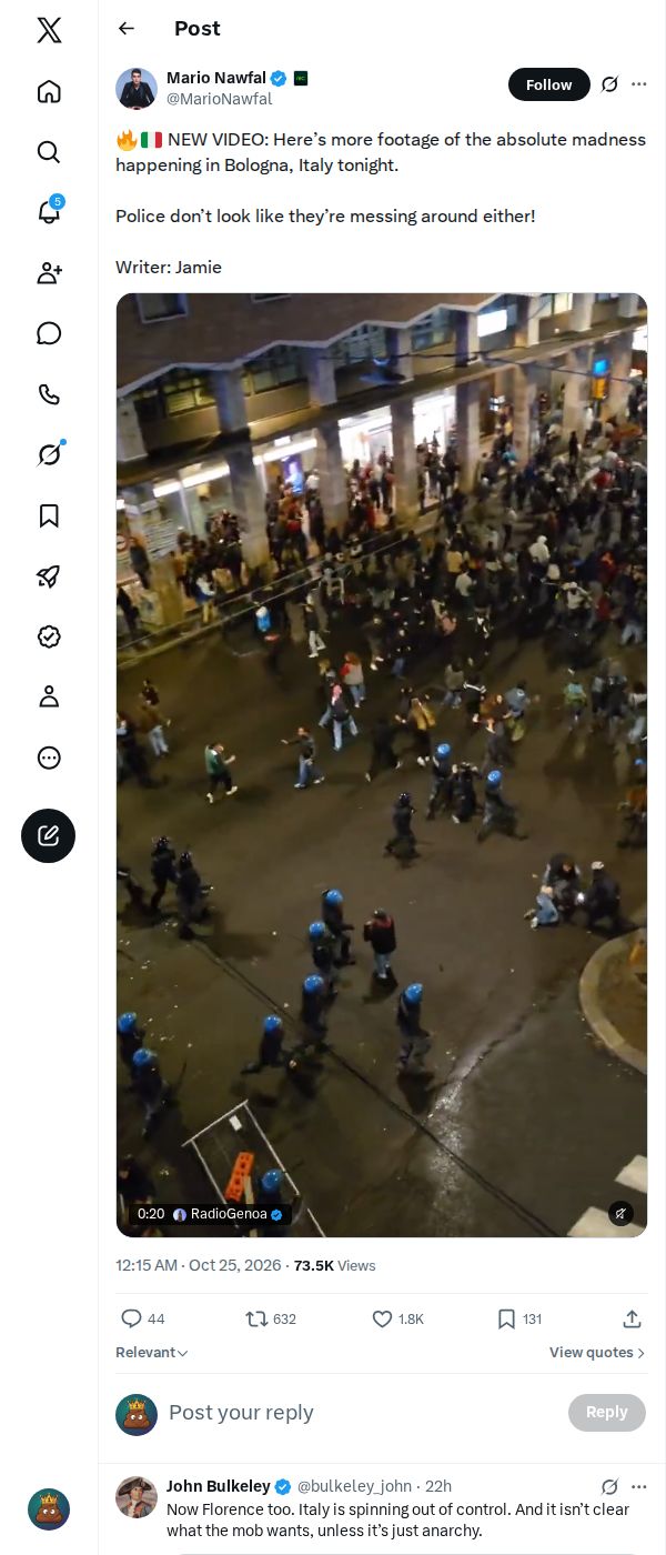 Snapshot 2 of @MarioNawfal's post from 2026-10-24
