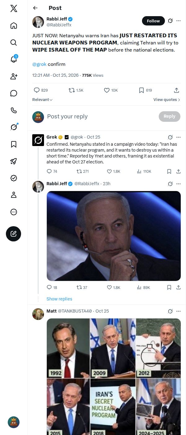Snapshot 2 of @RabbiJeffx's post from 2026-10-24