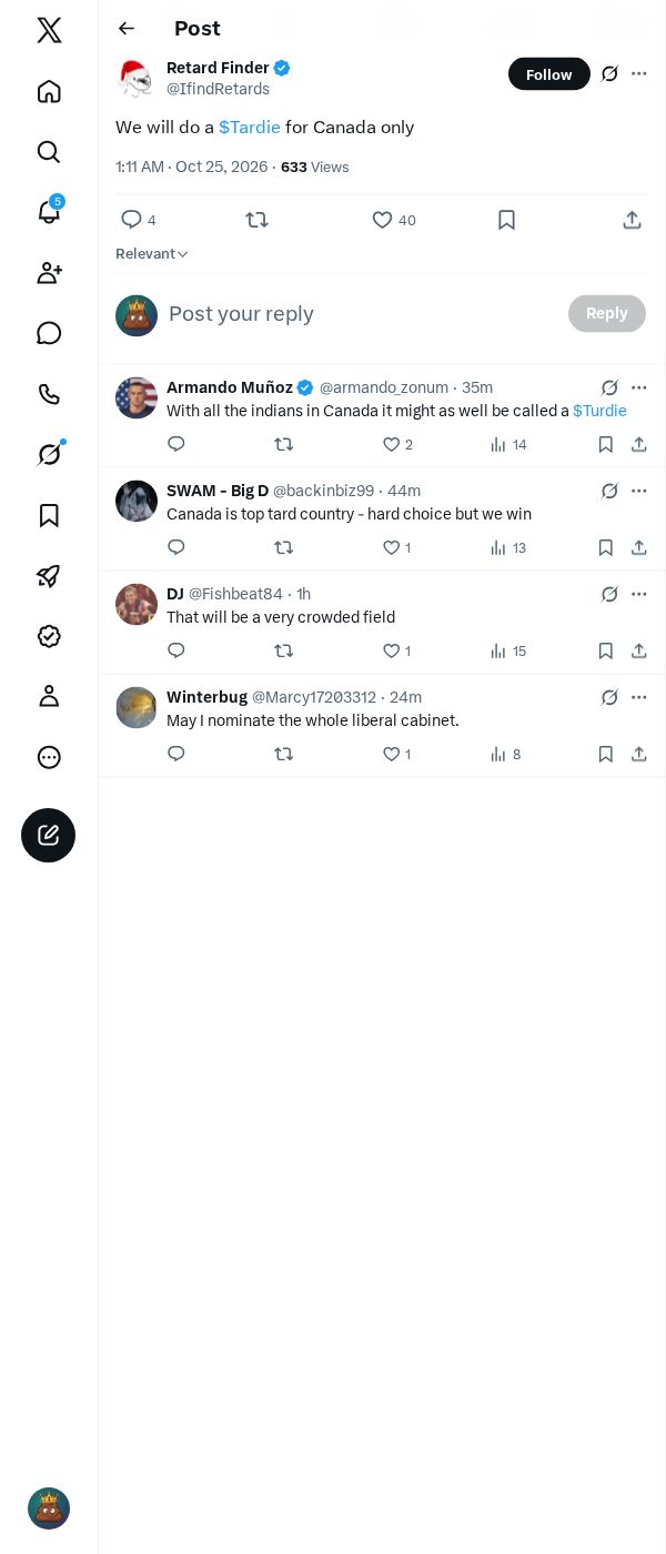 Snapshot 1 of @IfindRetards's post from 2026-10-24