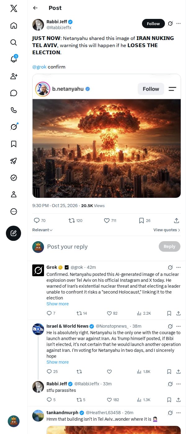 Snapshot 1 of @RabbiJeffx's post from 2026-10-25