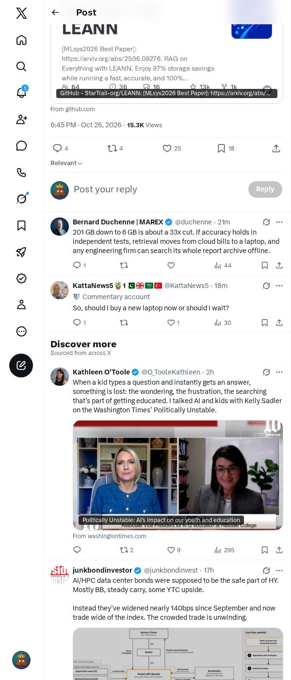 Snapshot 1 of @MarioNawfal's post from 2026-10-26